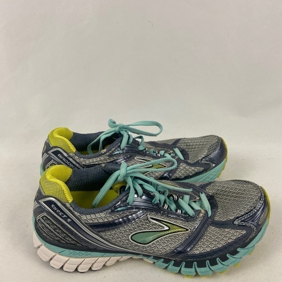 Brooks Ghost Womens Blue G7 Running Shoes Size 7.5 - Picture 1 of 12